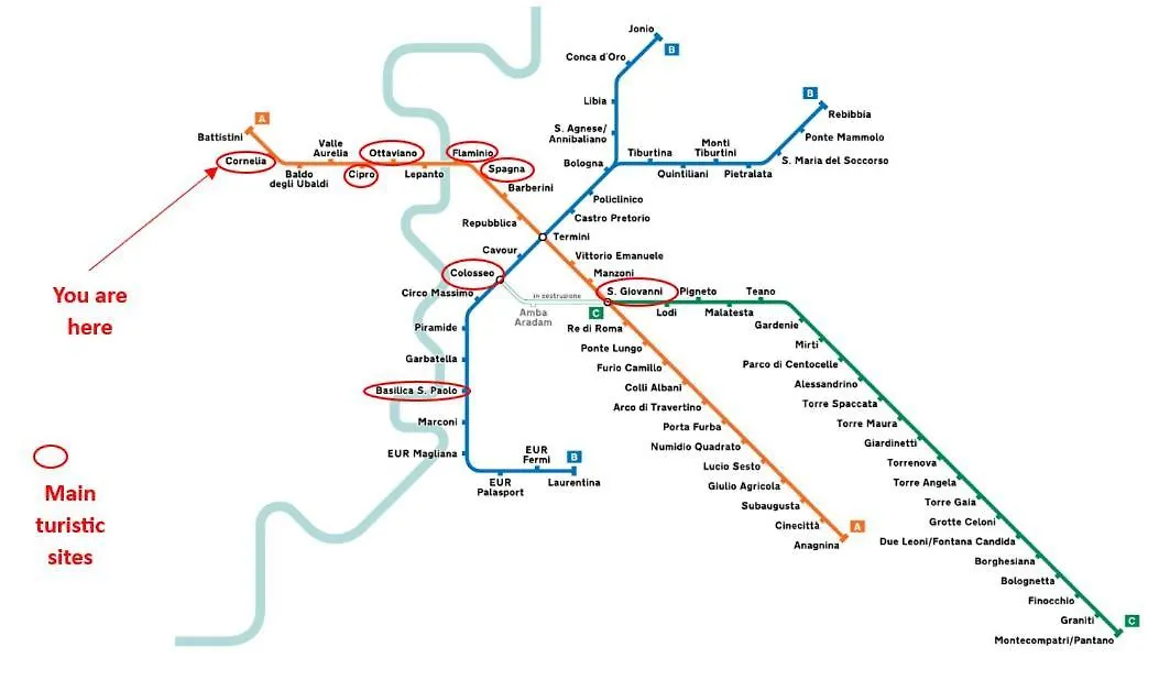 Appartamento Mon-Tis Paolo V - Vicino Metro Cornelia Roma